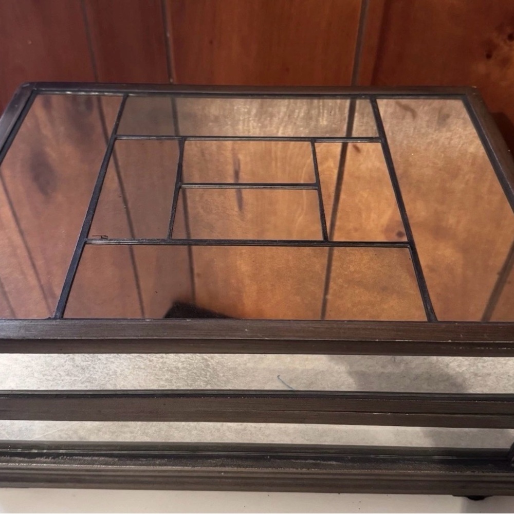 Uttermost Jewelry box mirrored Decorative Panel - Picture 9 of 12